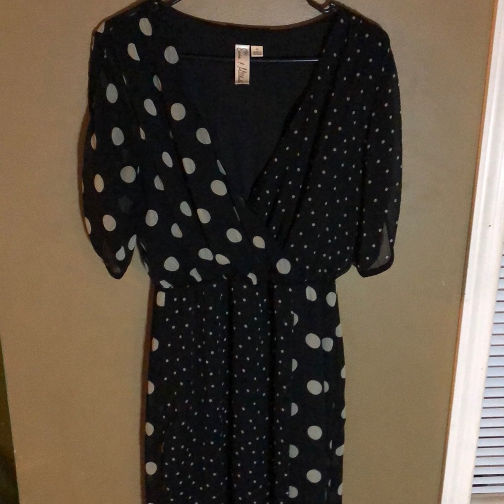 Unique Polka Dot Dress, Lightweight Comfortable